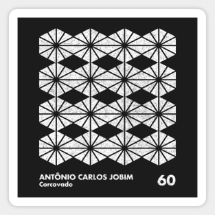 Antonio Carlos Jobim / Minimal Graphic Design Tribute Magnet